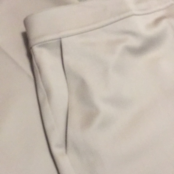 St. John Beige Satin Dress Pants w/ Pockets EUC - Picture 3 of 5